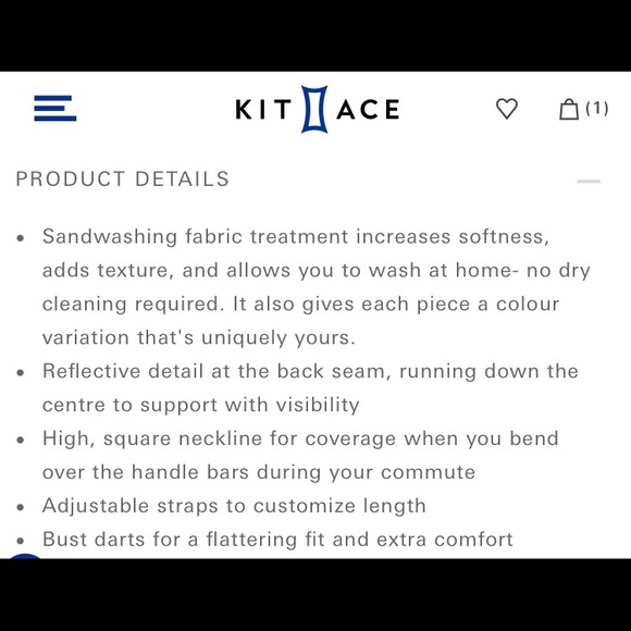 🆕 Kit + Ace | Bike To Office Silk Cami - Picture 6 of 10